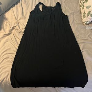 Black tank dress